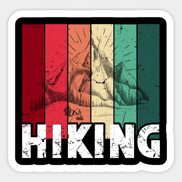 Hiking Sticker by Creative Brain